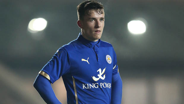 MANCHESTER, ENGLAND - MARCH 11: Ben Chilwell of Leicester City looks on during the FA Youth Cup Semi Final First Leg match between Manchester City and Leicester City at the Etihad Campus on March 11, 2015 in Manchester, England. (Photo by Chris Brunskill/Getty Images)
